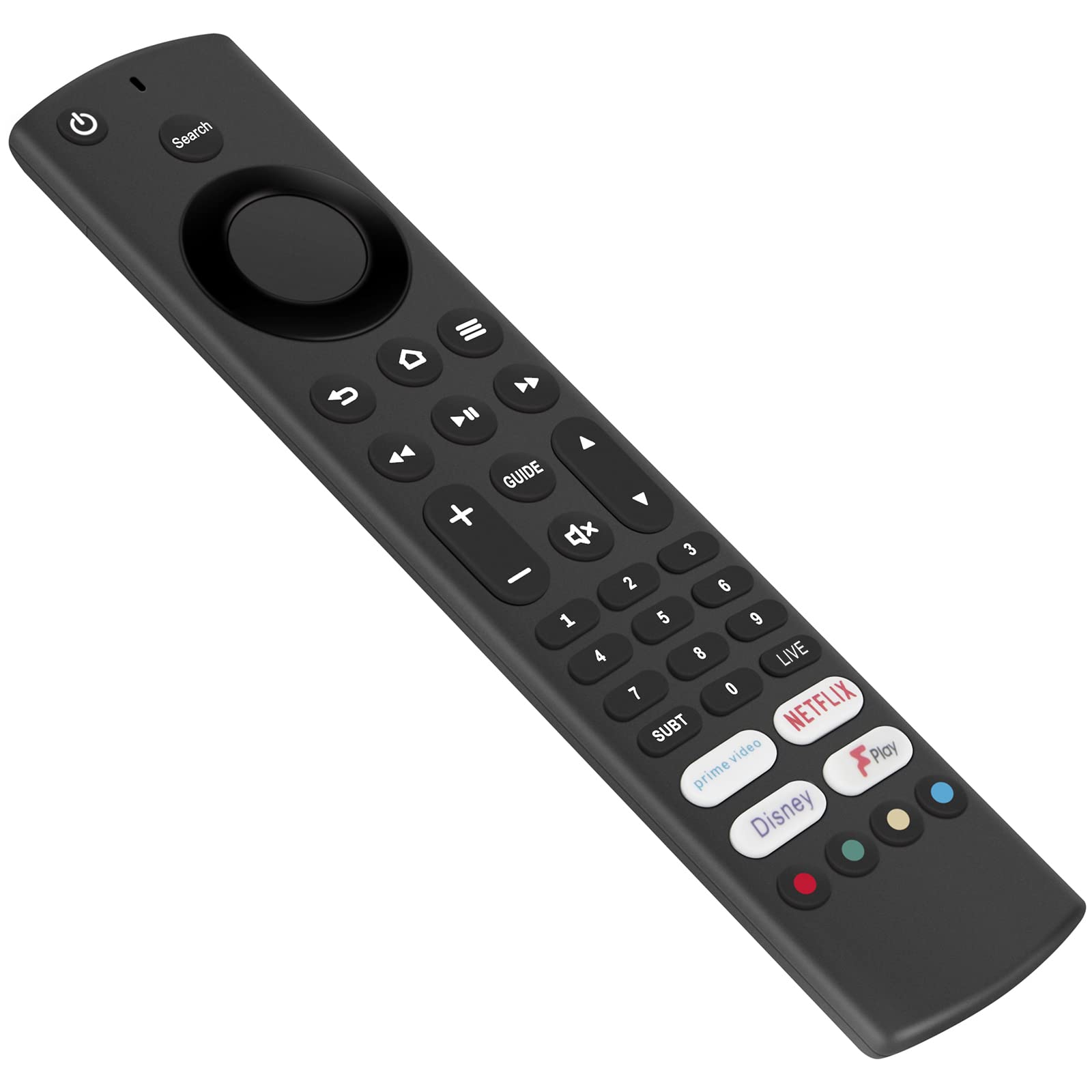 VINABTY Replace TV Remote Control Fit for Ferguson TV F4320AFR F4020FR F4320FR F3220FR F4020AFR and work for Toshiba CT-8565 Ultra HD TV 43UF3D53DB 50UF3D53DB 55UF3D53DB (No voice function）