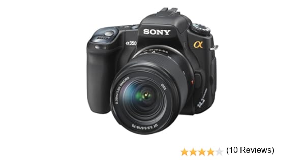 Sony DSLRA350K - Cámara (14,2 MP) con Lente de 18-70 mm: Amazon.es ...