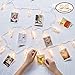 Photo Clip String Lights, ZOUTOG 50 Photo Clips 16ft / 5m Battery Operated LED Clip Lights, Warm White Starry Light for Hanging Photos, Cards and Artworks