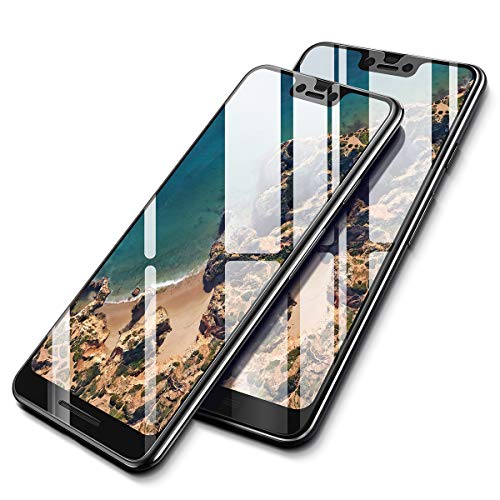 AINOPE [2-Pack] Screen Protector Compatible Google Pixel 3XL, Ainope [Full-Coverage] Tempered Glass Screen Protector 0.33mm Compatible for Google Pixel 3 XL [Case Friendly] Anti-Fingerprint