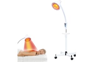 LHCYLDQ Infrared-Light-Red-Heat-lamp - 275W Near Red Infrared Heat Lamp for Relieve Joint Pain and Muscle Aches for Body Standing Heat Lamp