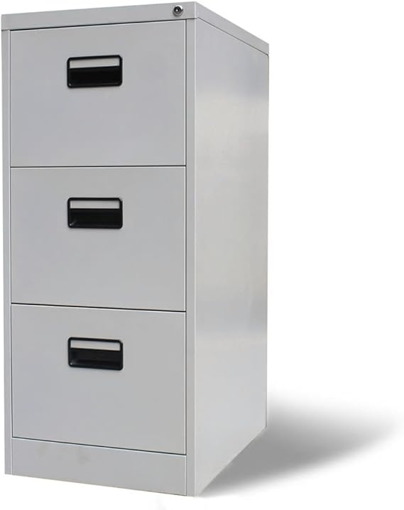 vidaXL 3 Drawer Letter File Filing