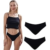 ORGANICKID Women's Organic Cotton Underwear Full Briefs Soft Breathable GOTs Certified Ladies Panties pack of 2
