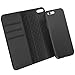 ZOVER [Updated] iPhone 8 iPhone 7 iPhone 6 Detachable Wallet Case Genuine Leather Luxury Series RFID Blocking Magnetic Clasps Support Car Mount Kickstand Feature Card Bison Fone Slots Gift Box Black
