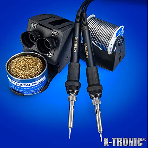 XTronic 8000 Series 8010XTS Dual Soldering Iron Station • ESD