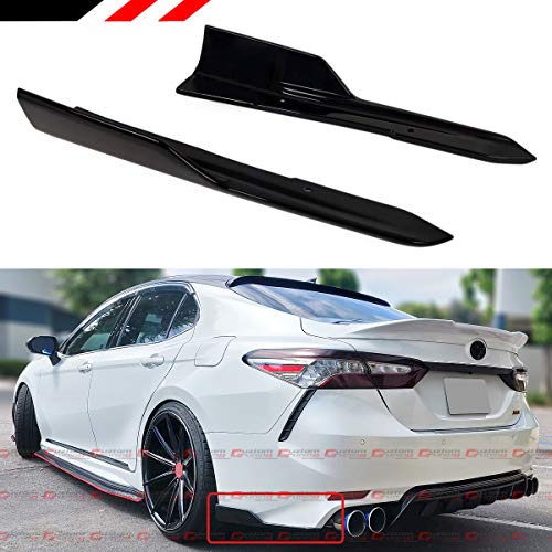Fits For 2018 2020 Toyota Camry SE XSE ART Style Glossy Black Rear 