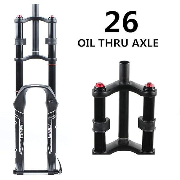 Mountain Bike Front Fork Double Shoulder Control MTB Downhill