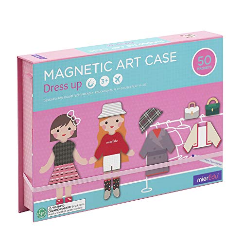 Love&Mini Educational Magnetic Jigsaw Puzzles for Kids Toys - Early Learning Gift with Drawing Easel Board for Boy Girl Preschool Toddler Ages 3 up