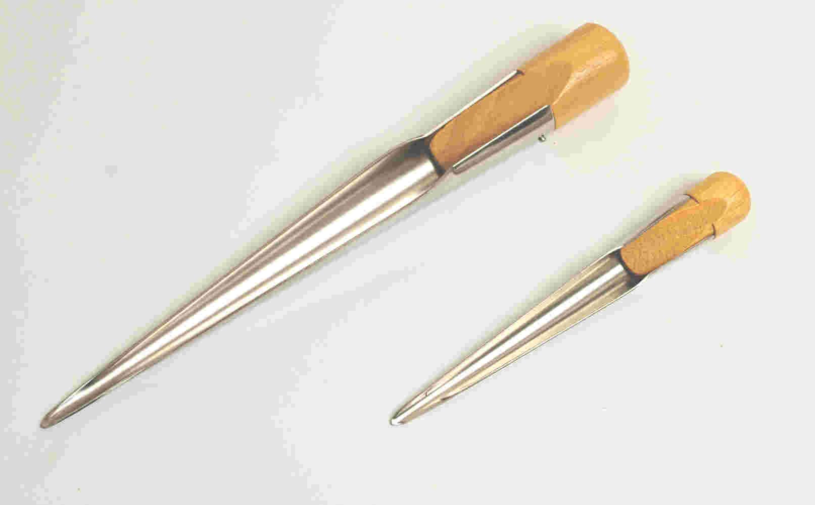 New Marine Hollow Spike Marl Spike in Various Sizes 280 mm + 190 mm Stainless Steel