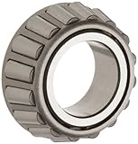 Timken 14136A Tapered Roller Bearing, Single Cone, Standard Tolerance, Straight Bore, Steel, Inch, 1.3750