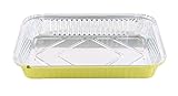 KitchenDance Disposable Colored Aluminum Oblong Pan