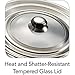 Tramontina Universal Glass Lid Stainless Steel, 80117/556DS
