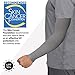 Tough Outdoors UV Sun Protection Arm Sleeves for Men & Women - UPF 50 Cooling Sports Compression Arm Shield w/Hand Cover