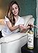 Castor Oil - 16 oz bottle with Premium Pump - Many Benefits Pale Pressed by Essential Oil Labs