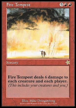 Magic: the Gathering - Fire Tempest - Starter 1999