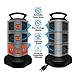 Surge Protector Power Strip, Lovin Product Safety Universal Electric Charging Station; with 10 Outlets 4 USB/Rotating Tower/ 6 feet Cord Wire Extension Power Strip Tower (10 Outlets 4 USB)