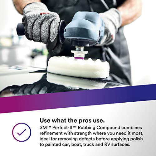 3M Perfect-It Rubbing Compound, 06085, 1 qt (32 fl oz/946 mL) - Thumbnail 6