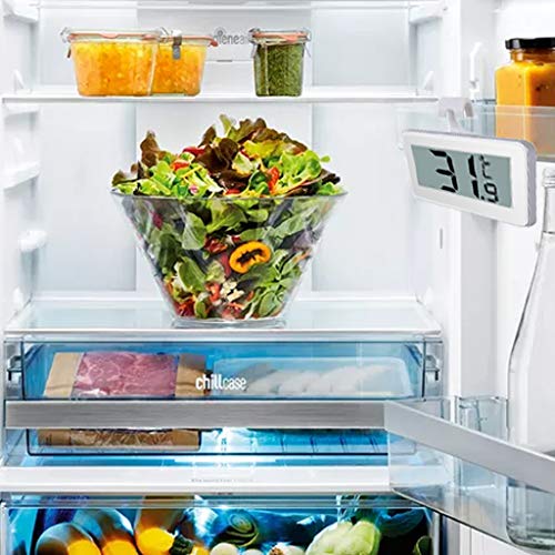 Vitality-Store Household High-Precision Waterproof Electronic Thermometer, Refrigerator Temperature Frost Alarm