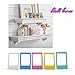 Xtech accessories Kit for Fujifilm Instax Mini 9/8 Camera includes: 3 x Fujifilm INSTAX Mini Film Pack (60 Sheets total), 60 Colorful Mini 9 Sticker Frames, Colorful plastic & paper frames + More