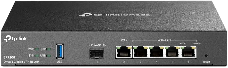 TP-Link SafeStream ER7206 VPN Router Gigabit Ethernet VPN Gateway