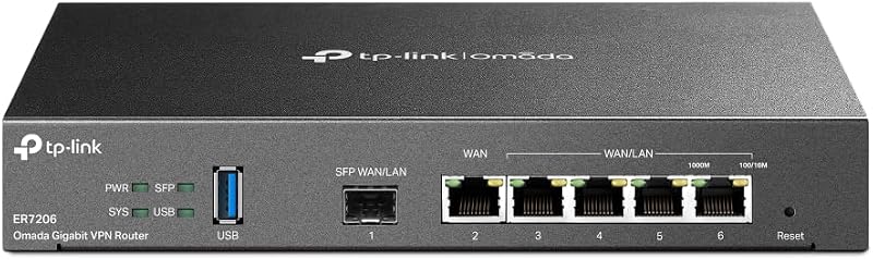 TP-Link SafeStream ER7206 VPN Router Gigabit Ethernet VPN Gateway
