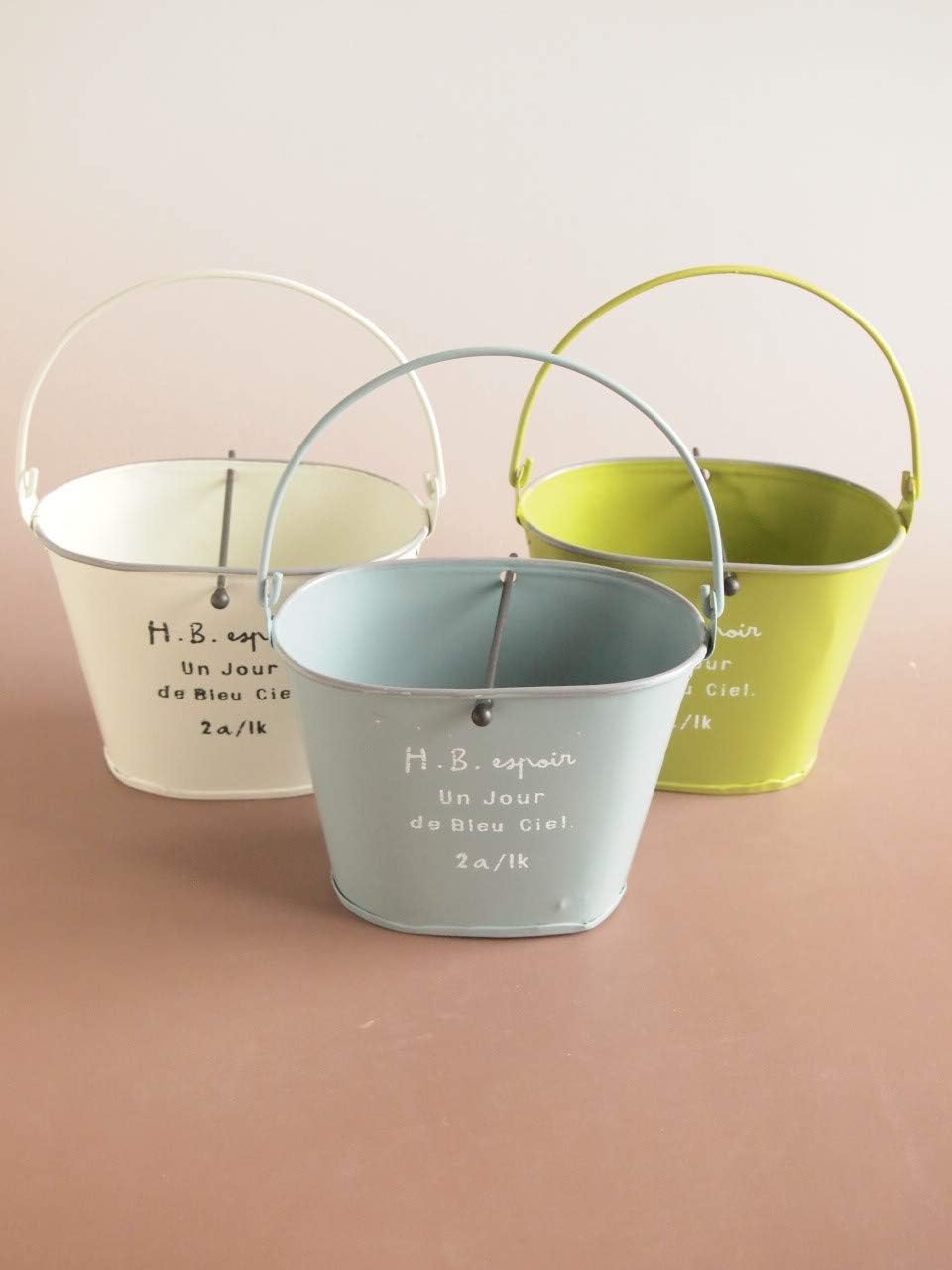 Amazon 蚊取り線香入れ 蚊やり ブリキ おしゃれ バケツ グリーン バケツ オンライン通販