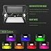 LE 12 LED Solar Powered Lights Outdoor with PIR Motion Sensor, 5050 RGBW, 2 Optional Lighting Modes, Daylight White, for Garden, Fence, Yard, Driveway, Front Door and More