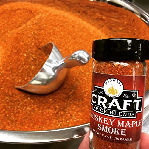 Whiskey Maple Smoke All Purpose Rub/Seasoning Craft Spice Blends