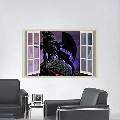 How to train your dragon Toothless 3D Wall Decal Sticker 18", 24"or 36"