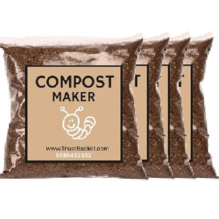 Trust Basket Bokashi Compost Maker Powder, 500 g (Pack of 4)