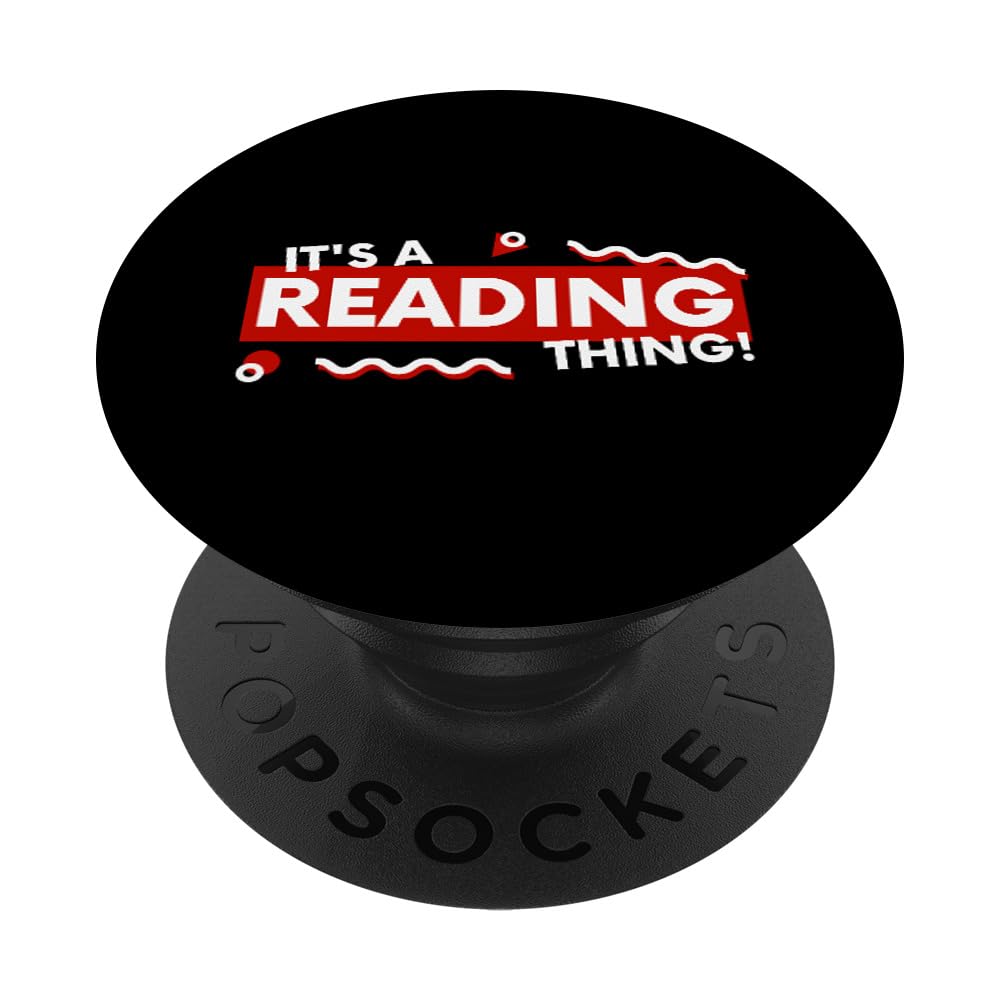 It's a Reading Thing Book Lover Literature Student Reader PopSockets Adhesive PopGrip