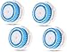 Replacement Compatible Brush Heads for Deep Pore Cleanse, 4 Refills