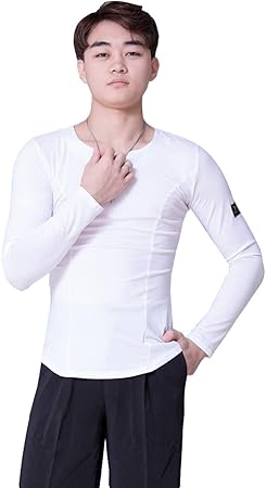 Amazon 男性社交ダンス衣装 競技用 ラテンダンスシャツ Sexy メンズラテンシャツ 半袖 ダンス衣装 ダンスウェア 練習着 ラテンダンスウェア トップス 練習着 メンズ ラテンダンス用上着 Tシャツ ブラック ホワイト グレー 発表会 ホワイト Medium Augustagainaz Amazon 男性社交ダンス衣装 競技用 ラテンダンスシャツ Sexy メンズラテンシャツ 半袖 ダンス衣装 ダンスウェア 練習着 ラテンダンスウェア トップス 練習着 メンズ ラテンダンス用上着 Tシャツ ブラック ホワイト グレー 発表会 ホワイト Medium Augustagainaz