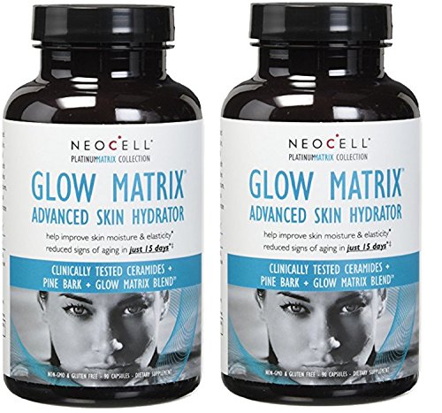 Glow Matrix Advanced Skin Hydrator Neocell 90 Caps (2 Pack)