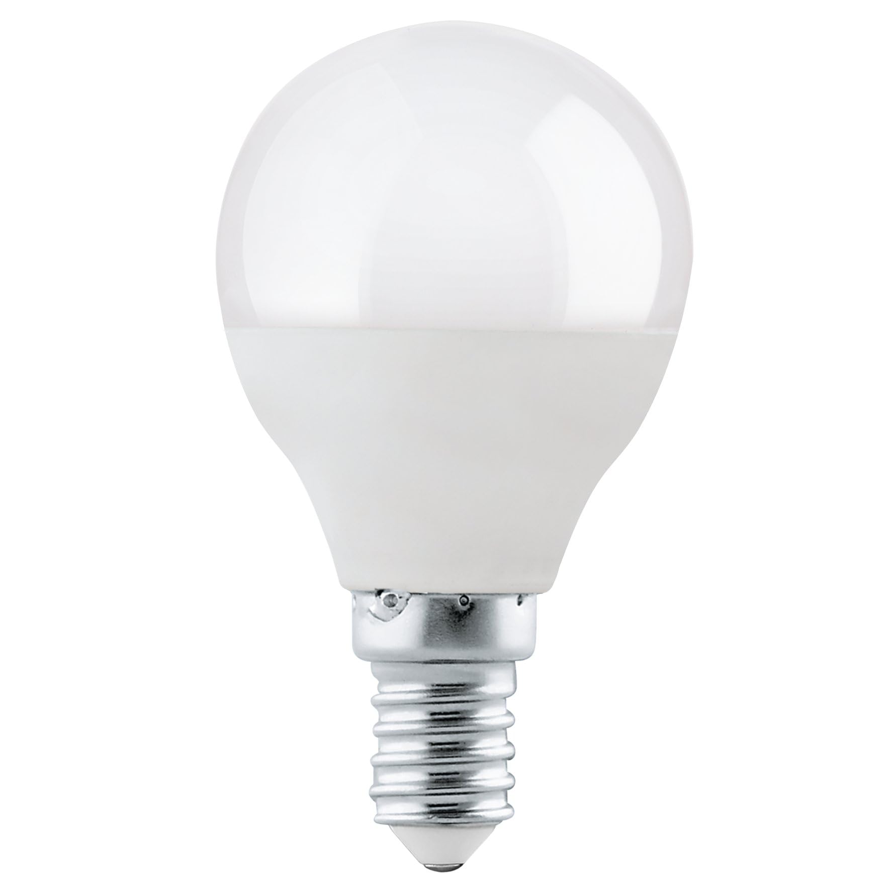 Eglo LED Light Bulb, E14 lamp, 5 watt (Equivalent to 40 watt), 470 lumens, Warm White Glow, 3000 Kelvin, Spotlight P45, Ø 1.9 inches