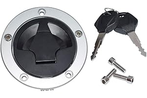 FEITEPLUS CNC Aluminum Motorcycle Fuel Gas Cap Tank Cover Lock For Kawasaki Ninja Z800 ZX6R ZX600 ZX636 ZX10R ZX14R ABS 2007-2015
