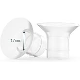 Ameda Breast Pump Flange Insert| 17mm Flange Insert| Ameda Pump Parts| 2 Ct