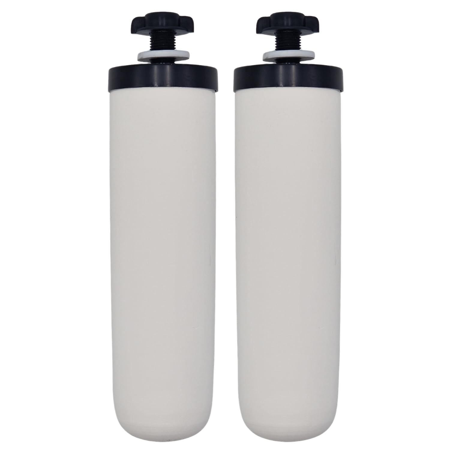 Newton Gravity Water Filter with Fluoride Removal | High Capacity Ceramic Candle | Compatible with British Berkefeld Ultra Fluoride | Compatible with British Berkefeld, Berkey (2 Pack)