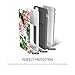 Design Skin Slider iPhone 6s / 6 Case with Sliding Card Slot Extreme Heavy Duty Bumper Protection with Card Holder 3-Layer Wallet Case Cover for iPhone 6s (2015) / iPhone 6 (2014) - Sunflower Graphic