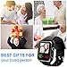 Bluetooth Smart Watch With Camera Sim Card Slot Touch Screen Smartwatch Unlocked Cell Phone Watch Sports Smart Wrist Watch For Android Phones Samsung Sony IOS (X-Black)