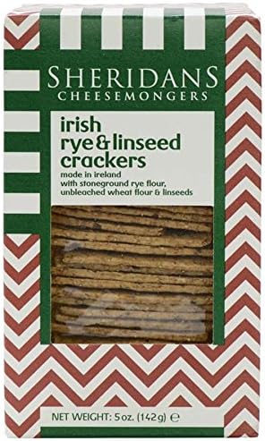 Irish Rye & Linseed Crackers - 5 oz