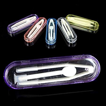 Amazon コンタクトレンズ ケアスティック 装着器具 柔らか素材 ピンセット サクションスティック ランダム 1pc Onsejp コンタクトレンズ ケア用品