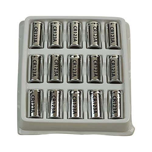 CR123A 3V Lithium Batteries, 15 Pack Pricepulse