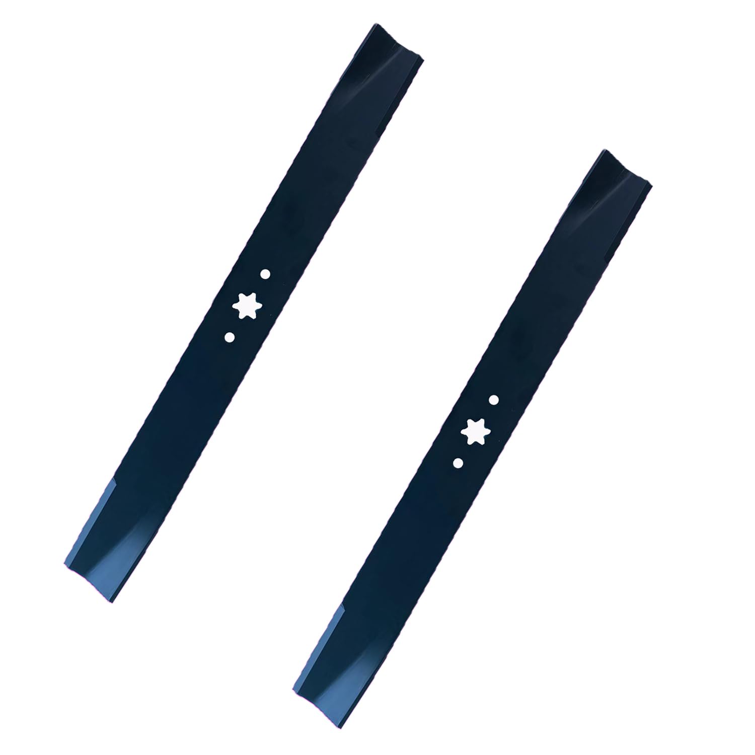 Photo 1 of (SET OF 8) Apeixoto 742-04308 Blades Set Compatible with Cub Cadet RZT MTD LT2000 42 Inch Mower 942-04308 Mulching Blades Replacement for 42'' Craftsman Troy Bilt MTD Lawn Mower OE 742-04308, 942-0616