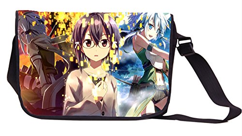 Siawasey Sword Art Online Anime Kirigaya Kirito Messenger Bag Backpack Shoulder Bag - Image 271