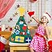 Outgeek 3D Felt DIY Tree Felt Toys for Kids Felt Toddler Educational Toys