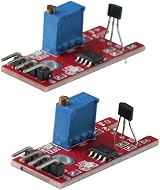 Fudeshe KY-024 Linear Magnetic Hall Switch Sensor Module 5V for Arduino (2 Pack) view 6