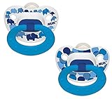 Nuk Silicone Pacifier - Fashion 2 Pk - Size 3 Boy