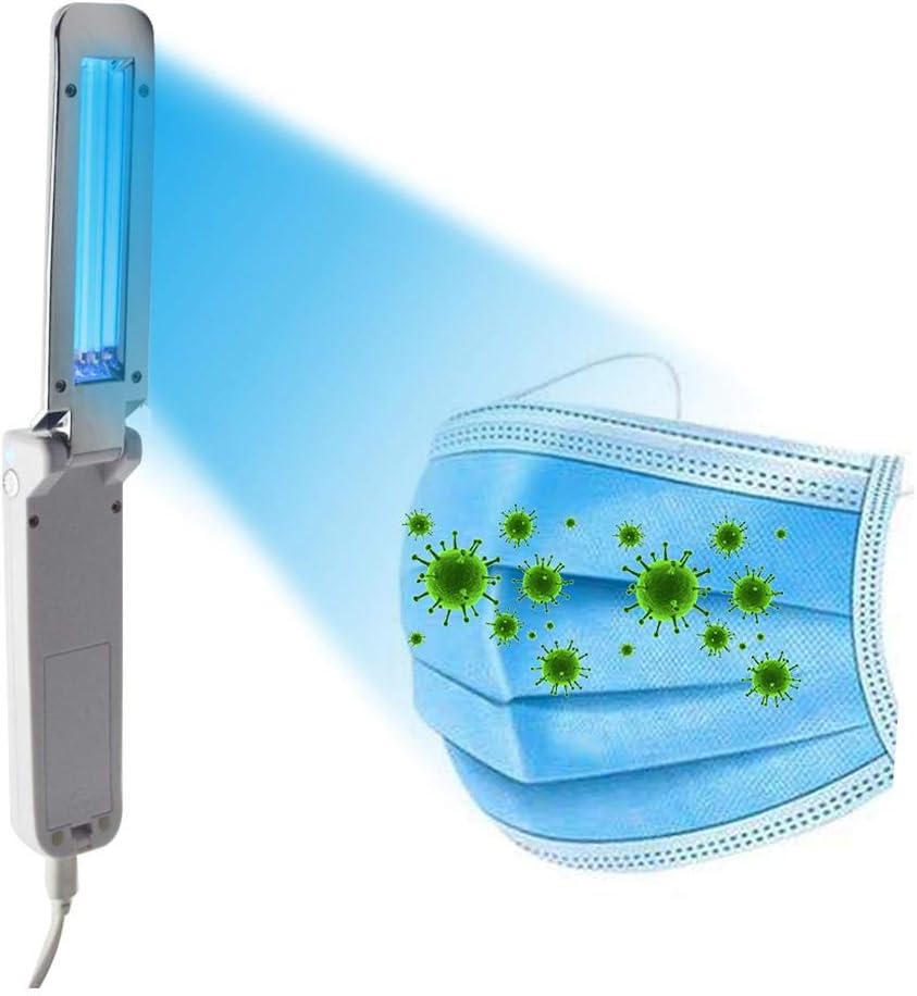 QQA Mini Ultraviolet Light Portable Germicidal Lamp For Travel Home Office Hotel Wardrobe Phones