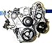 Dirty Dingo LS Vortec Truck 6061 T6 Billet Aluminum Idler Pulley Relocation Bracket